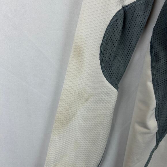 Nike Pro Combat Hyperwarm Shield Long Sleeve Compression Shirt White Size XL - Picture 4 of 12